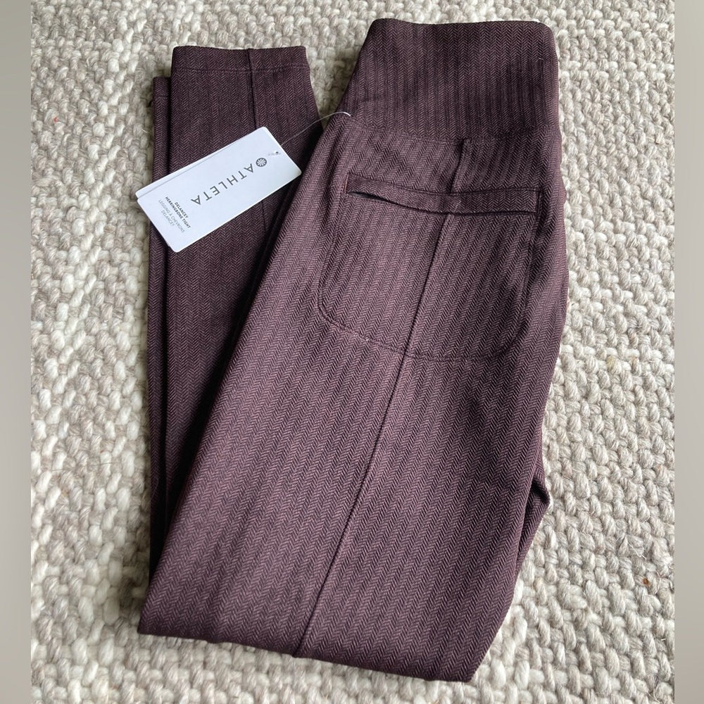 Athleta Size Medium Delancey Herringbone Tight NWT
